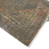 BURNISHED CHARM | FT 8' X 10' | TRADITIONAL RUGS | GREY-RUST COLOR