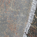 BURNISHED CHARM | FT 8' X 10' | TRADITIONAL RUGS | GREY-RUST COLOR