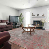 NYMERA | FT 6' X 9' | FT 8' X 10' | FT 9' X 12' | TRADITIONAL RUGS | GREY/PURPLE