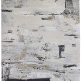 SHADOWED SANDS | FT 6' X 9' | FT 8' X 10' | MODERN RUGS | IVORY CHARCOL COLOR - Luxurify