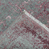 MAUVE MIRAGE | FT 8' X 10' | TRADITIONAL RUGS | GREY/PINK COLOR