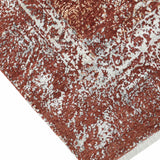 GORGON GAZE | FT 8' X 10' | TRADITIONAL RUGS | BEIGE-RED COLOR