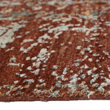 GORGON GAZE | FT 8' X 10' | TRADITIONAL RUGS | BEIGE-RED COLOR