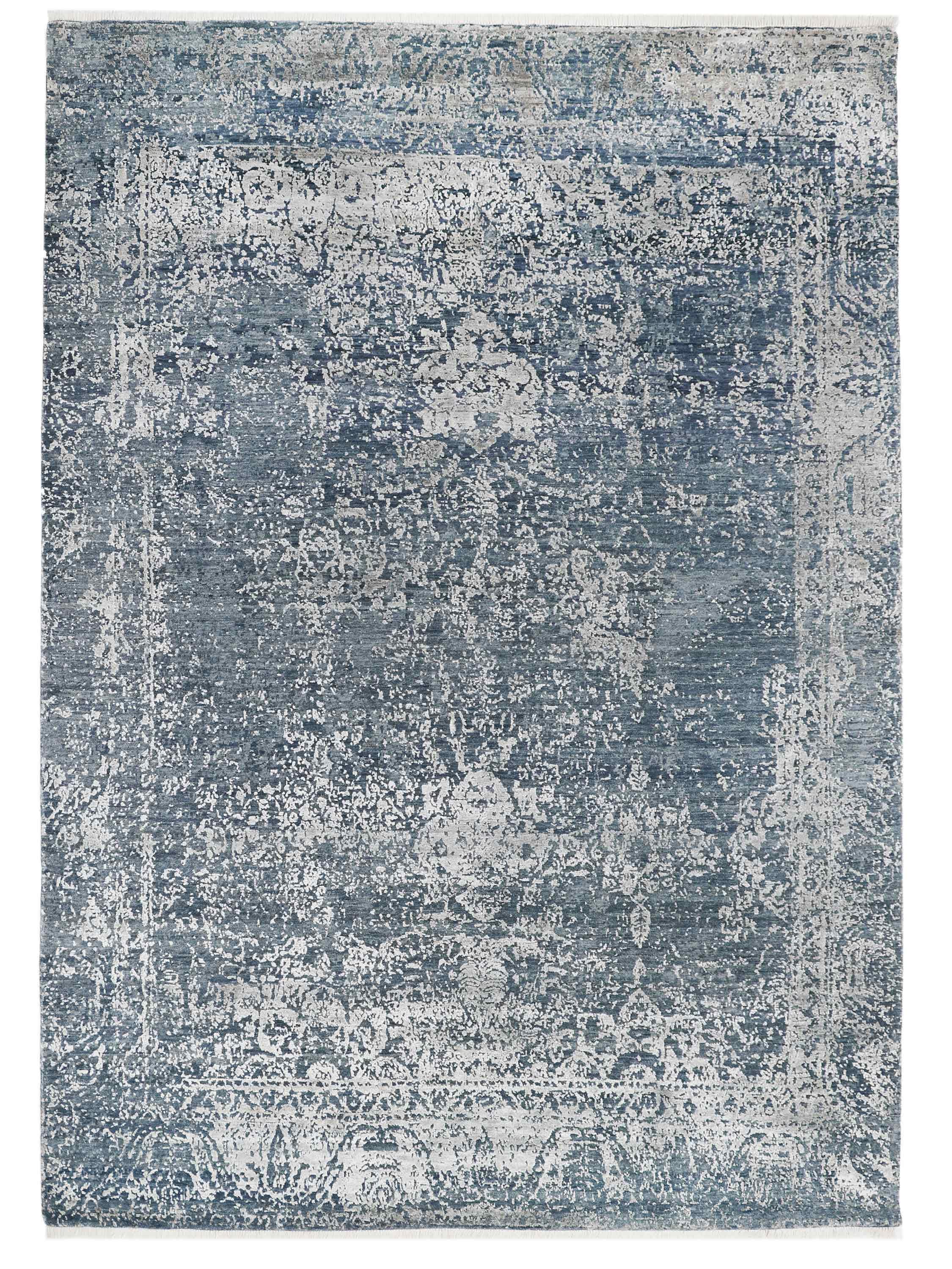 CELESTINE | FT 8' X 10' | TRADITIONAL RUGS | BLUE-GREY COLOR - Luxurify