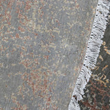 MEADOW | FT 8' X 10' | TRADITIONAL  RUGS | GREY-RUST COLOR