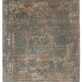 MEADOW | FT 8' X 10' | TRADITIONAL  RUGS | GREY-RUST COLOR