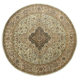 MONTEREY | FT 8'0 ROUND | TRADITIONAL RUGS | LT. GREEN/IVORY COLOR