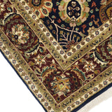 ORDINAL | FT 5' X 7' | TRADITIONAL RUGS | IVORY/BLUE COLOR