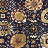 ORDINAL | FT 5' X 7' | TRADITIONAL RUGS | IVORY/BLUE COLOR