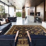 ORDINAL | FT 5' X 7' | TRADITIONAL RUGS | IVORY/BLUE COLOR