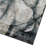 MN-001 | FT 2' X 5' | FT 3' X 5' | FT 4' X 6' | FT 5' X 7' | FT 6' X 9' | MODERN RUGS | COBALT/WALNUT - Luxurify