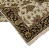 BRONTE | FT 4' X 6' | TRADITIONAL RUGS | IVORY/BROWN COLOR