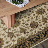 BRONTE | FT 4' X 6' | TRADITIONAL RUGS | IVORY/BROWN COLOR