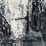 MN-007 | FT 2' X 5' | FT 3' X 5' | FT 4' X 6' | FT 5' X 7' | FT 6' X 9' | MODERN RUGS | AZURE/GREY - Luxurify