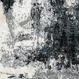 MN-007 | FT 2' X 5' | FT 3' X 5' | FT 4' X 6' | FT 5' X 7' | FT 6' X 9' | MODERN RUGS | AZURE/GREY - Luxurify