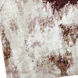 MN-007 | FT 2' X 5' | FT 3' X 5' | FT 4' X 6' | FT 5' X 7' | FT 6' X 9' | MODERN RUGS | MAROON/RUST - Luxurify