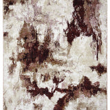 MN-007 | FT 2' X 5' | FT 3' X 5' | FT 4' X 6' | FT 5' X 7' | FT 6' X 9' | MODERN RUGS | MAROON/RUST - Luxurify