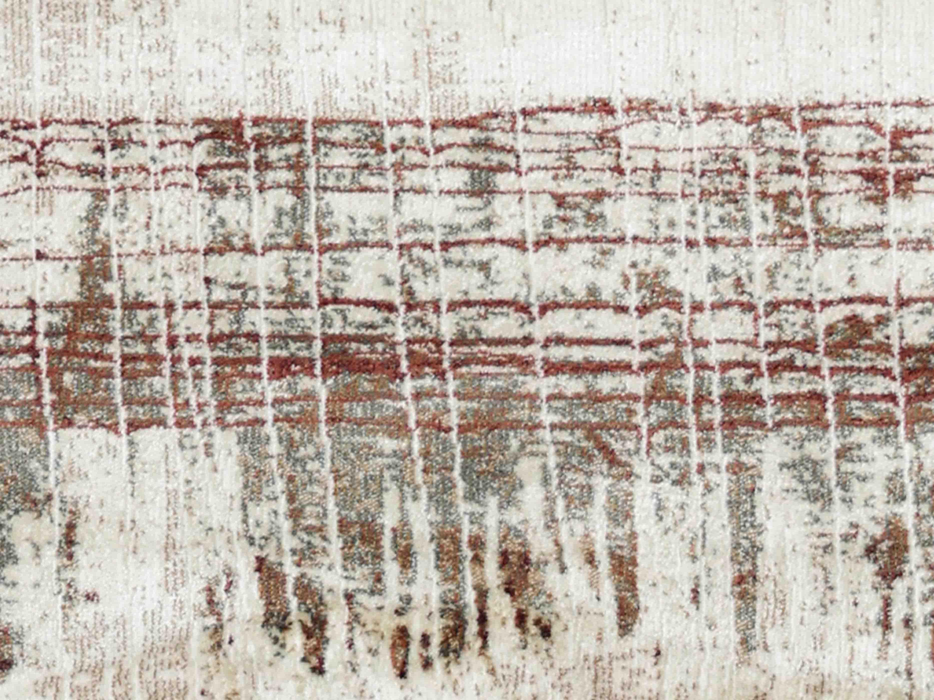 MN-006 | FT 2' X 5' | FT 3' X 5' | FT 4' X 6' | FT 5' X 7' | FT 6' X 9' | MODERN RUGS | BURGUNDY/WALNUT - Luxurify