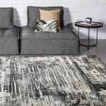 MN-008 | FT 2' X 5' | FT 3' X 5' | FT 4' X 6' | FT 5' X 7' | FT 6' X 9' | MODERN RUGS | SHADOW/GREY - Luxurify