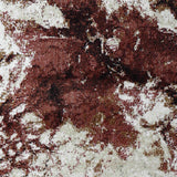 MN-002 | FT 2' X 5' | FT 3' X 5' | FT 4' X 6' | FT 5' X 7' | FT 6' X 9' | MODERN RUGS | MAROON/WALNUT - Luxurify