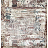 MN-008 | FT 2' X 5' | FT 3' X 5' | FT 4' X 6' | FT 5' X 7' | FT 6' X 9' | MODERN RUGS | RUST/WALNUT - Luxurify