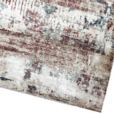 MN-008 | FT 2' X 5' | FT 3' X 5' | FT 4' X 6' | FT 5' X 7' | FT 6' X 9' | MODERN RUGS | RUST/WALNUT - Luxurify