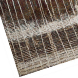 MN-006 | FT 2' X 5' | FT 3' X 5' | FT 4' X 6' | FT 5' X 7' | FT 6' X 9' | MODERN RUGS | WALNUT/RUST - Luxurify