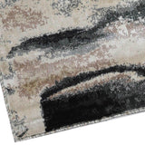 MN-003 | FT 2' X 5' | FT 3' X 5' | FT 4' X 6' | FT 5' X 7' | FT 6' X 9' | MODERN RUGS | SLATE/RUST - Luxurify