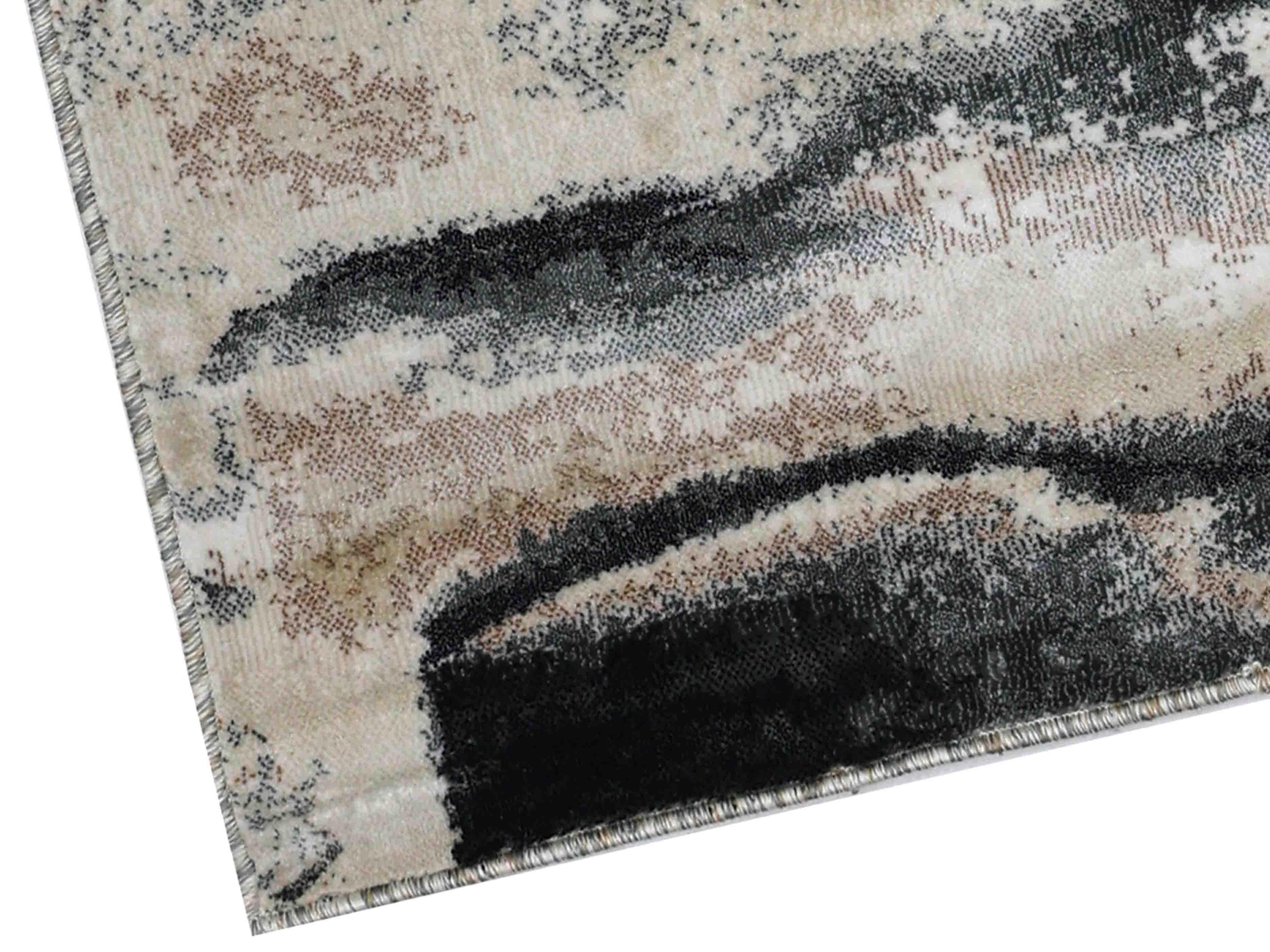 MN-003 | FT 2' X 5' | FT 3' X 5' | FT 4' X 6' | FT 5' X 7' | FT 6' X 9' | MODERN RUGS | SLATE/RUST - Luxurify