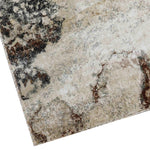 MN-002 | FT 2' X 5' | FT 3' X 5' | FT 4' X 6' | FT 5' X 7' | FT 6' X 9' | MODERN RUGS | WALNUT/RUST - Luxurify