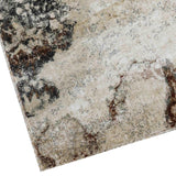 MN-002 | FT 2' X 5' | FT 3' X 5' | FT 4' X 6' | FT 5' X 7' | FT 6' X 9' | MODERN RUGS | WALNUT/RUST - Luxurify