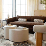 MN-002 | FT 2' X 5' | FT 3' X 5' | FT 4' X 6' | FT 5' X 7' | FT 6' X 9' | MODERN RUGS | WALNUT/RUST - Luxurify