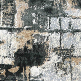 MN-004 | FT 2' X 5' | FT 3' X 5' | FT 4' X 6' | FT 5' X 7' | FT 6' X 9' | MODERN RUGS | SHADOW/RUST - Luxurify