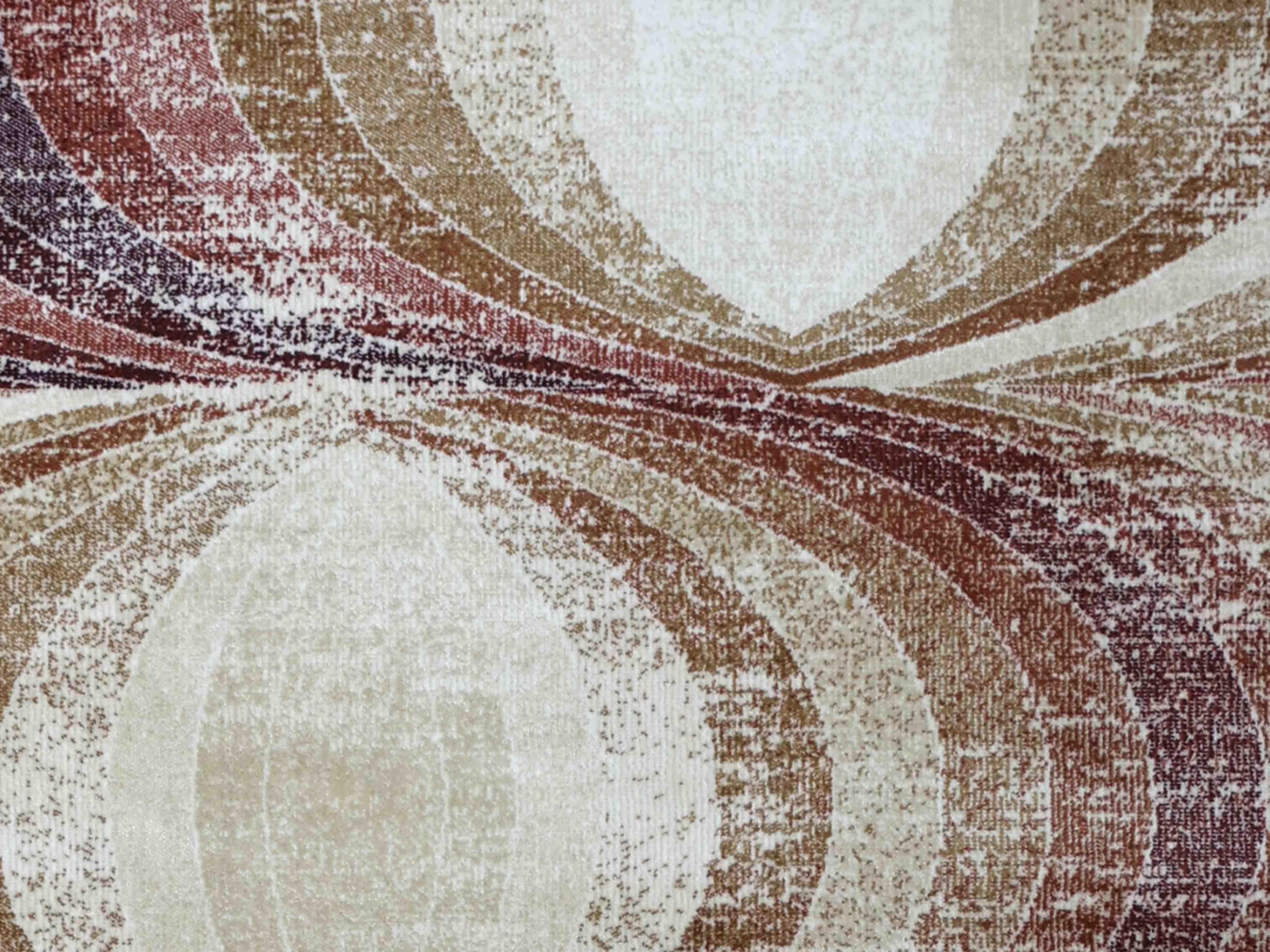 MN-009 | FT 2' X 5' | FT 3' X 5' | FT 4' X 6' | FT 5' X 7' | FT 6' X 9' | MODERN RUGS | MAROON/RUST - Luxurify