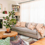 MN-009 | FT 2' X 5' | FT 3' X 5' | FT 4' X 6' | FT 5' X 7' | FT 6' X 9' | MODERN RUGS | MAROON/RUST - Luxurify