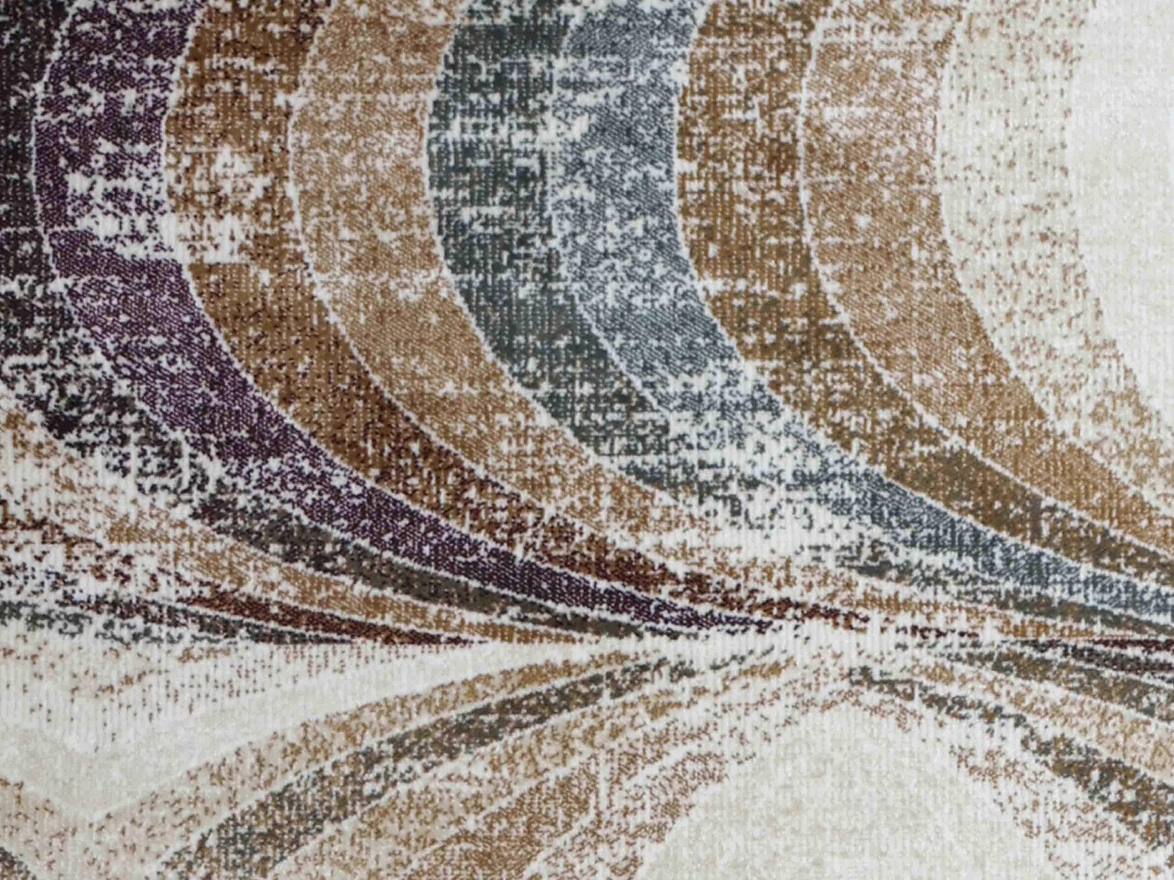 MN-009 | FT 2' X 5' | FT 3' X 5' | FT 4' X 6' | FT 5' X 7' | FT 6' X 9' | MODERN RUGS | RUST/WALNUT - Luxurify