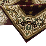 SOLEIL | FT 4' X 6' | TRADITIONAL RUGS | MAROON COLOR