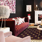 SOLEIL | FT 4' X 6' | TRADITIONAL RUGS | MAROON COLOR