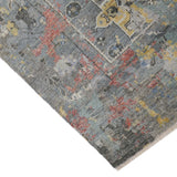 GRANDEUR | FT 8' X 10' | FT 9' X 12' | CONTEMPORARY | BLUE-GREY COLOR