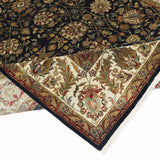 NOCTURNE | FT 8' X 10' | FT 9' X 12' | TRADITIONAL RUGS | IVORY/BLACK COLOR