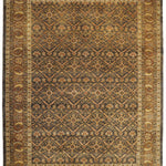 GOLDEN EMBER | FT 8'6" X 11'6" | TRADITIONAL RUGS | BROWN/RUST COLOR - Luxurify