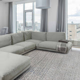 SCEPTER | FT 8' X 10' | GEOMETRICAL RUGS | WHITE COLOR