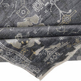 COSMIC | FT 8' X 10' | TRADITIONAL RUGS | DK. GREY COLOR