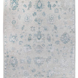 FABLE | FT 8' X 10' | TRADITIONAL RUGS | IVORY/LT. BLUE COLOR