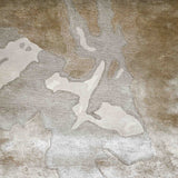 ARABIC | FT 8' X 10' | MODERN RUGS | BEIGE/GOLD COLOR
