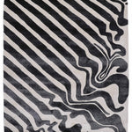 ZYDRA | FT 4' X 6' | MODERN RUGS | BLACK COLOR - Luxurify