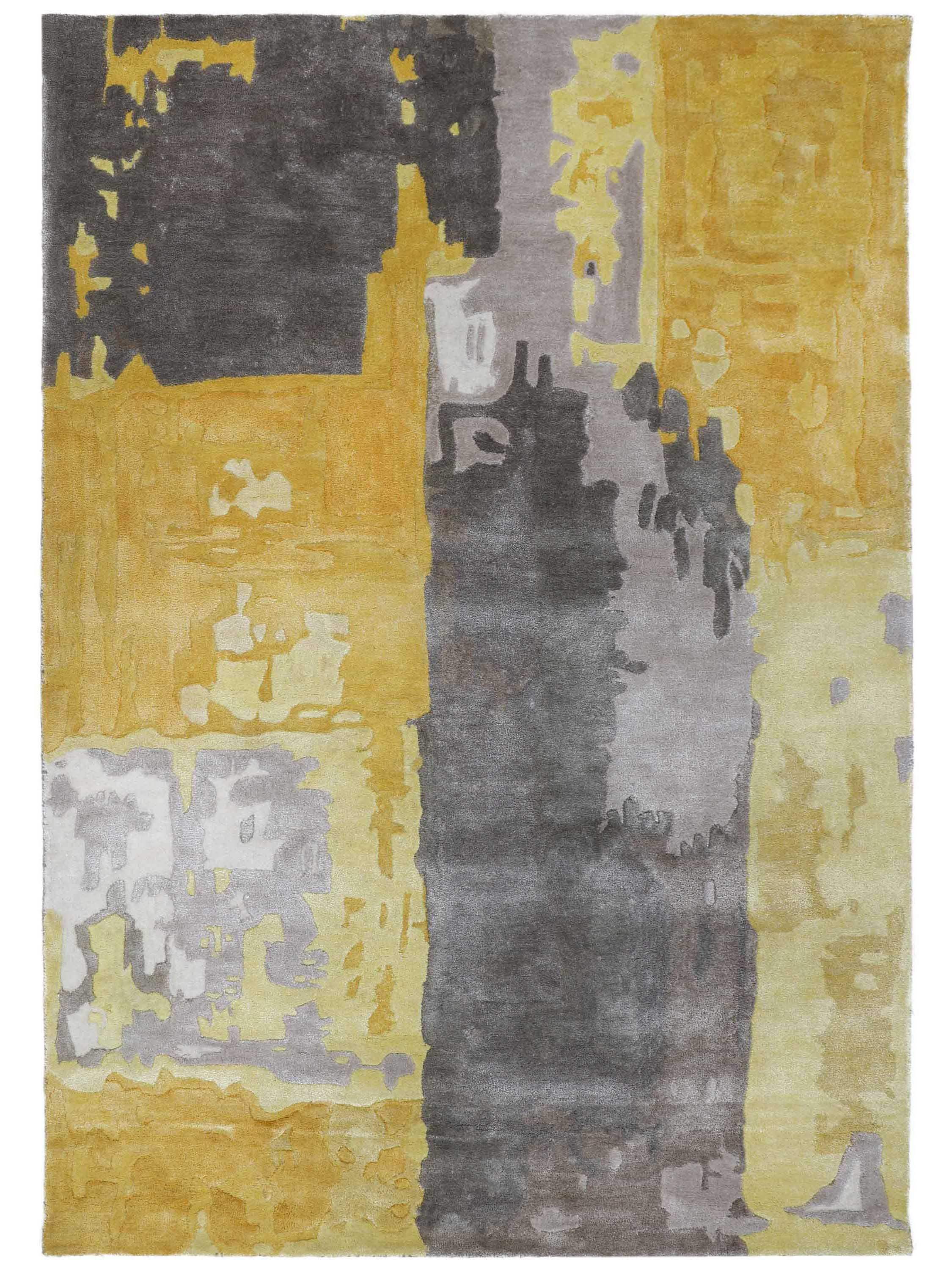 ZYORA | FT 4' X 6' | MODERN RUGS | YELLOW COLOR - Luxurify