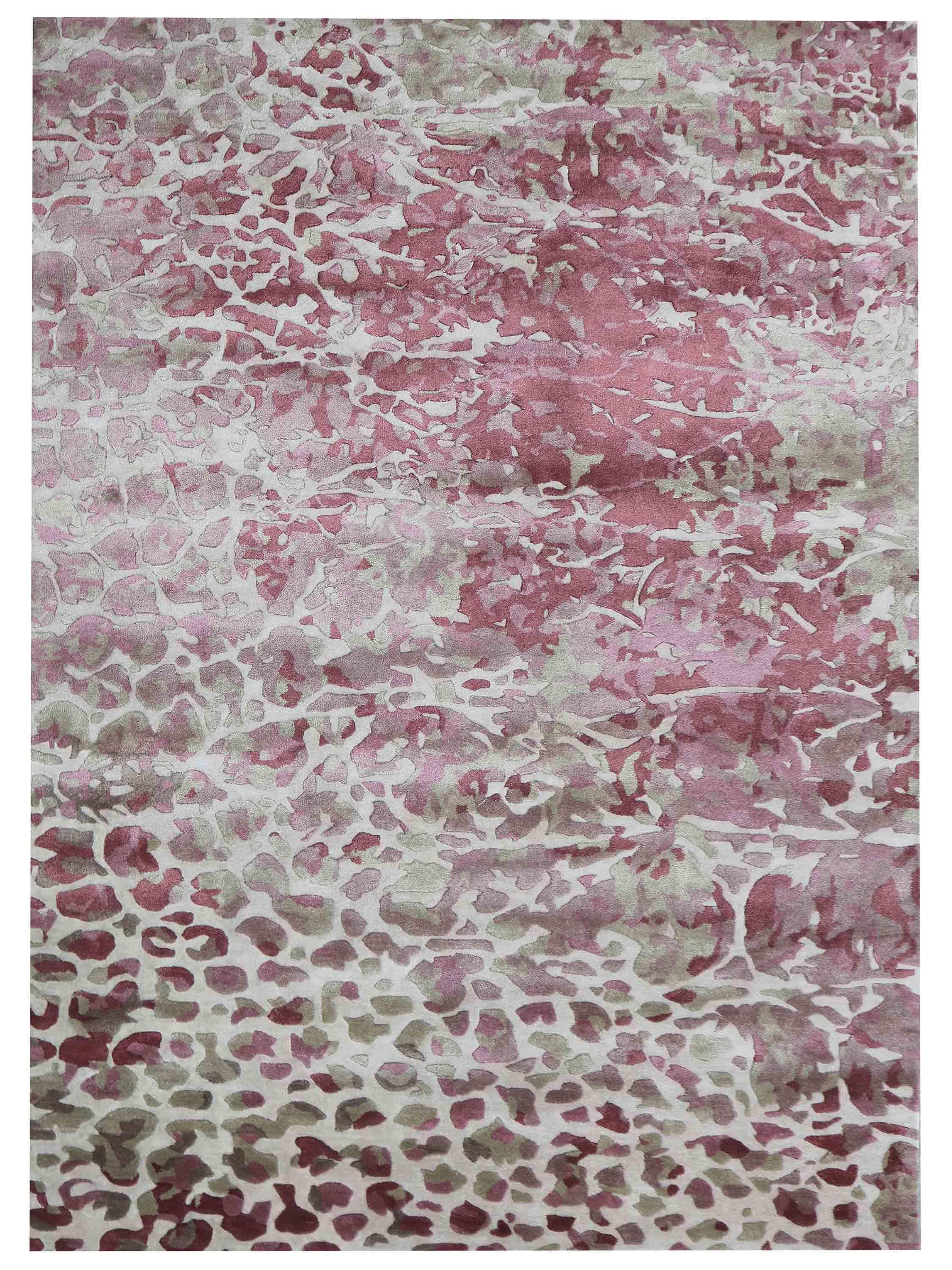 BLUSH MEADOW | FT 6' X 9' | MODERN RUGS | PINK COLOR - Luxurify