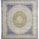 REGAL ORBIT | FT 8' X 10' | TRADITIONAL RUGS | GREY/BLUE COLOR - Luxurify