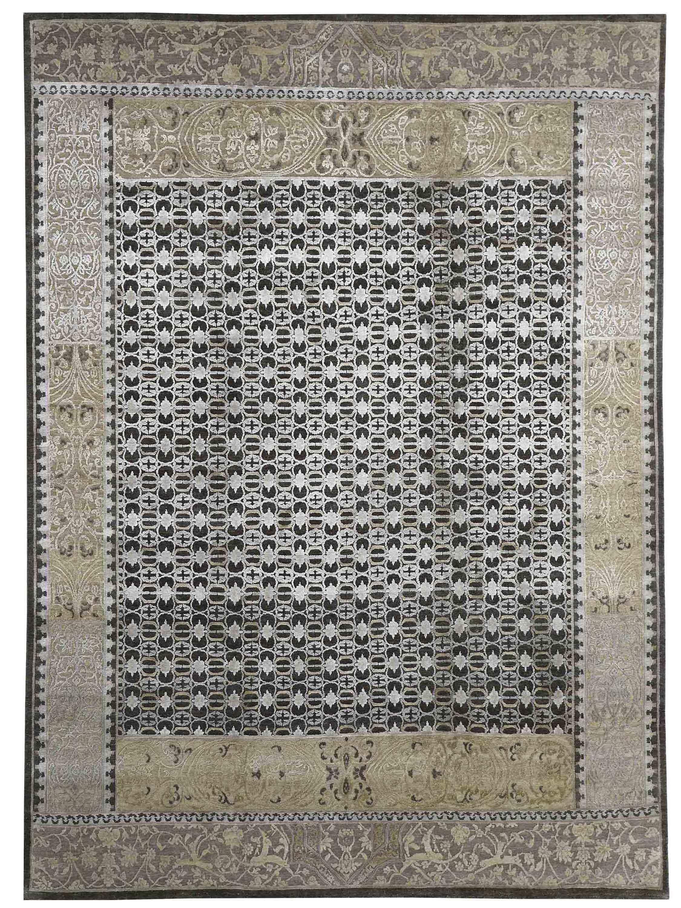 PALACE WEAVE | FT 8' X 10' | TRADITIONAL RUGS | BROWN COLOR - Luxurify